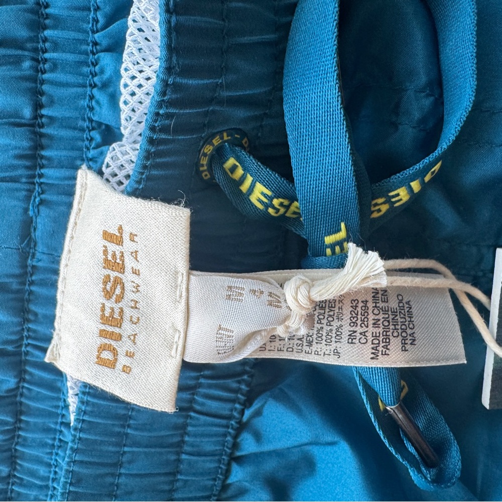 Diesel Ocean Blue Beachwear Shorts
